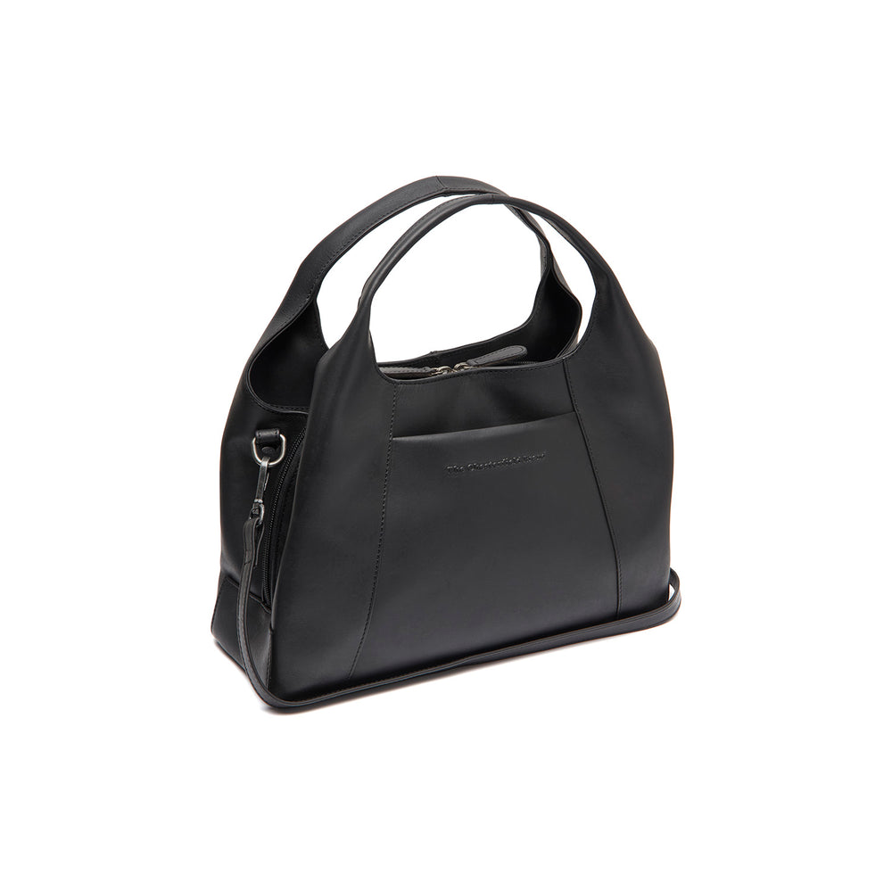 Sac à Main en Cuir Noir Salina