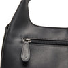 Leather Shoulder Bag Black Salina