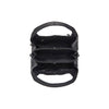 Leather Shoulder Bag Black Salina