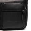 Leather Shoulder Bag Black Valenora