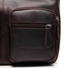 Leather Shoulder Bag Brown Valenora