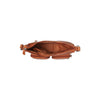 Leather Shoulder Bag Cognac Valenora