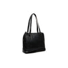 Leather Shoulder Bag Black Seron