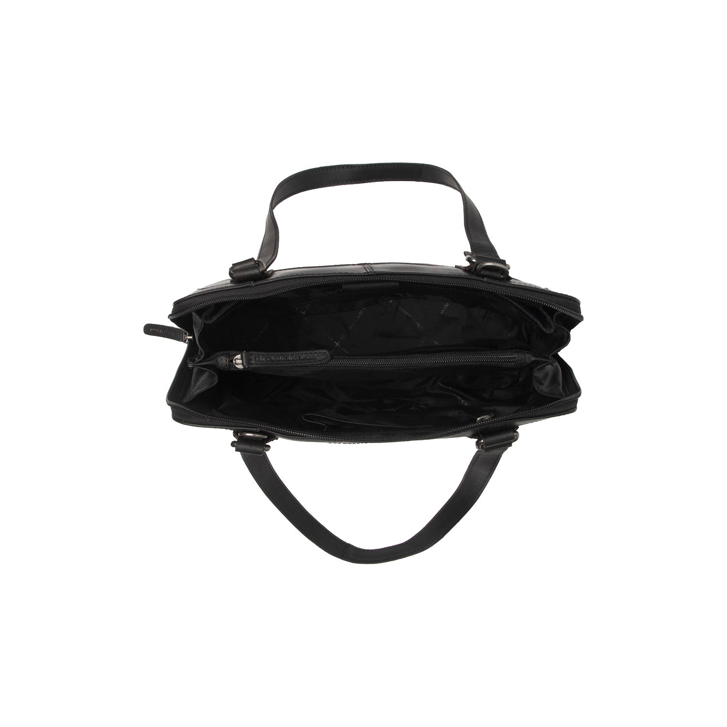 Leather Shoulder Bag Black Seron