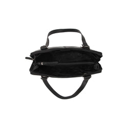 Leather Shoulder Bag Black Seron