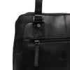 Leather Shoulder Bag Black Seron