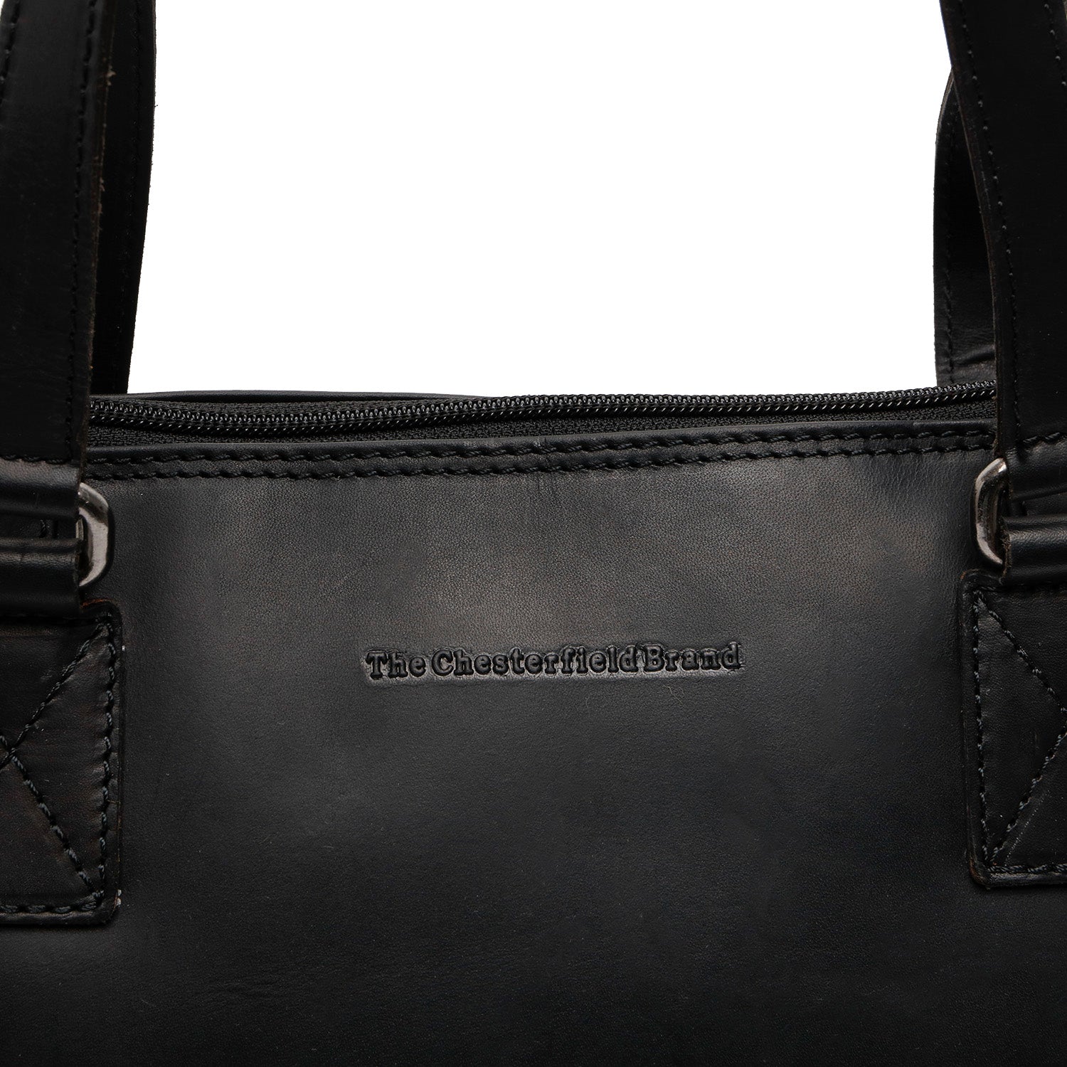 Leather Shoulder Bag Black Seron