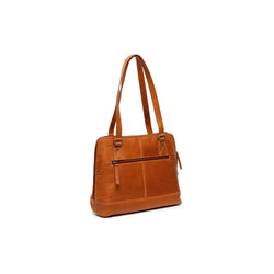 Leather Shoulder Bag Cognac Seron