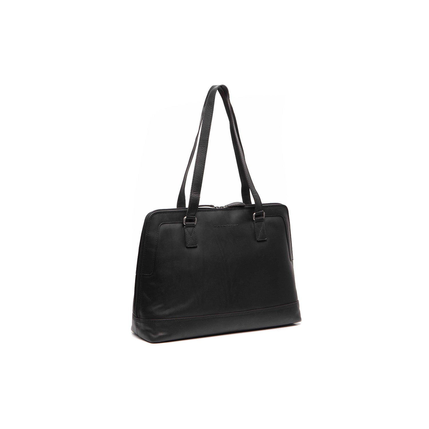 Leather Shoulder Bag Black Elvar
