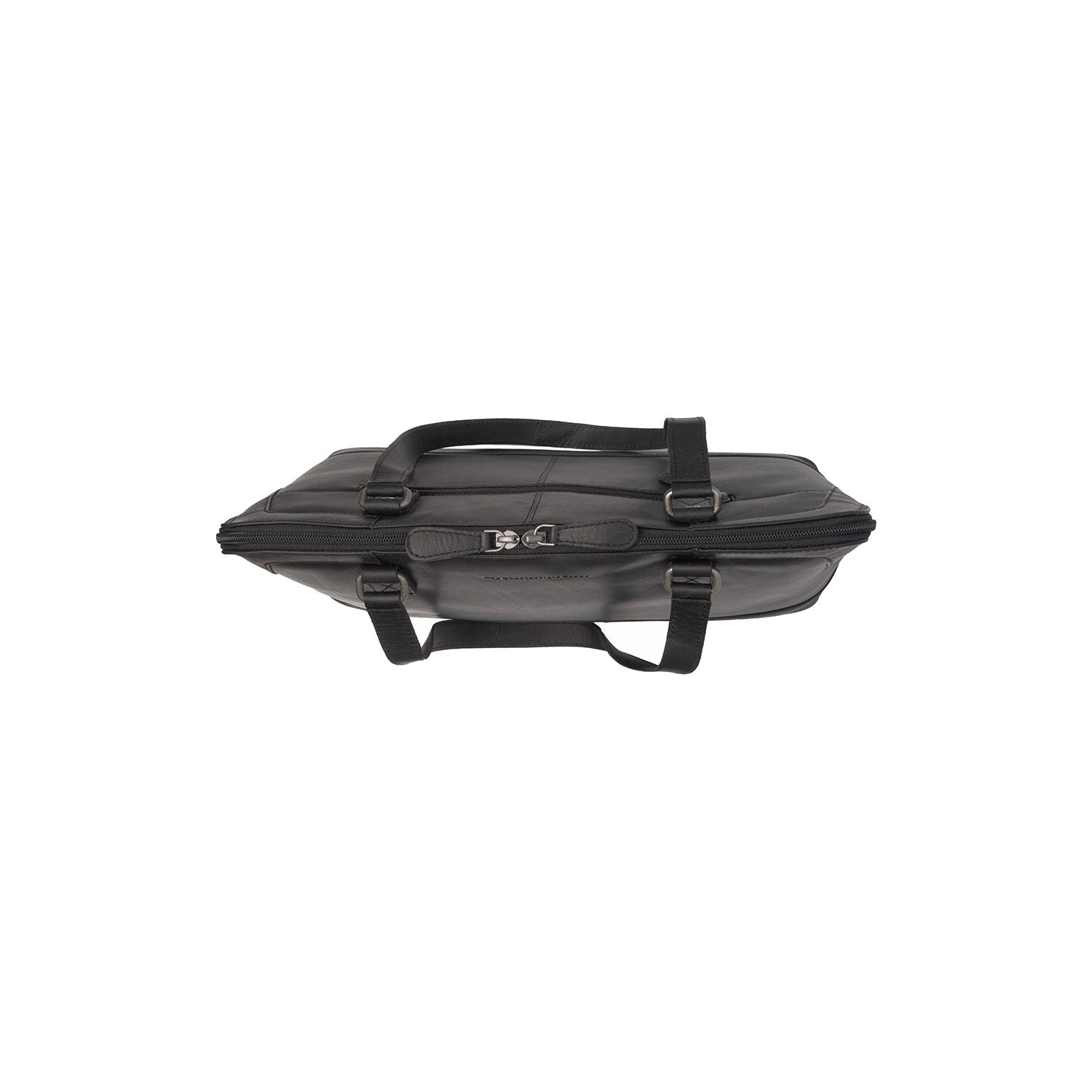 Leather Shoulder Bag Black Elvar