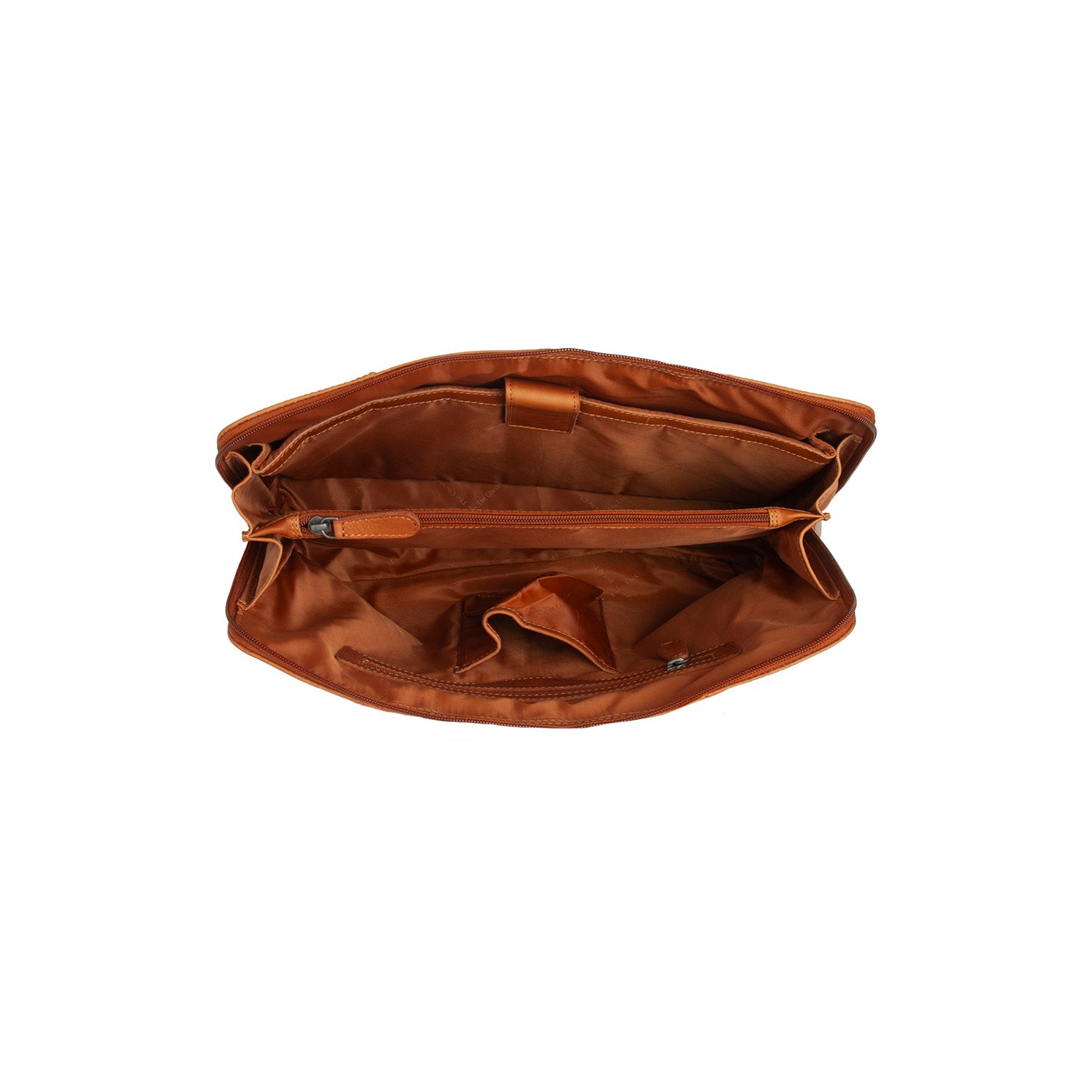 Leather Shoulder Bag Cognac Elvar