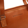 Leather Shoulder Bag Cognac Elvar