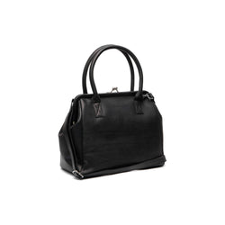 Leather Shoulder Bag Black Dorin
