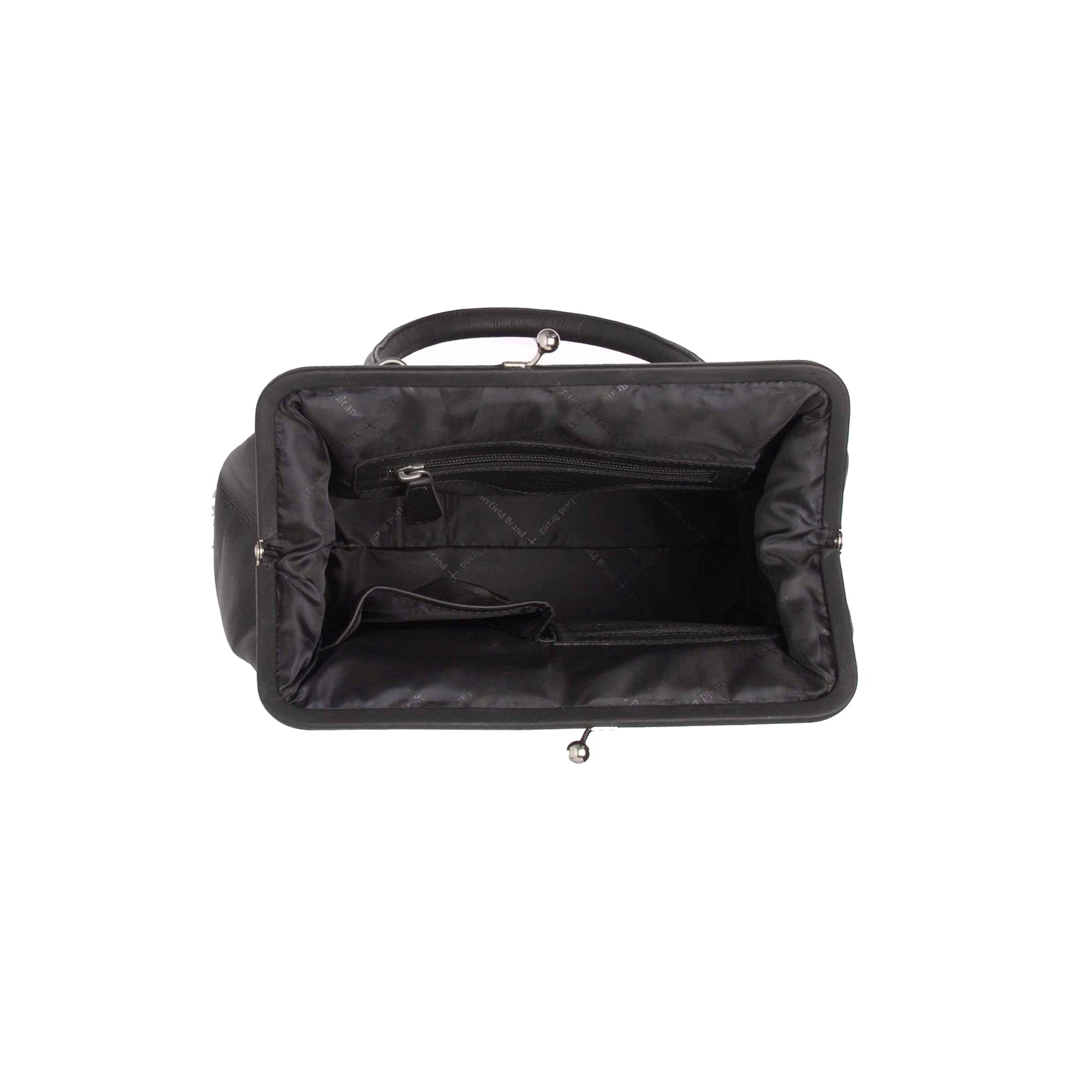 Leather Shoulder Bag Black Dorin