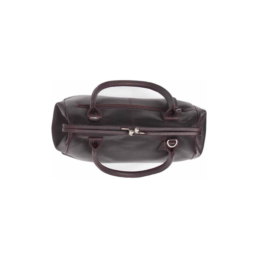 Leather Handbag Brown Dorin