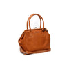 Leather Shoulder Bag Cognac Dorin