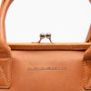 Leather Shoulder Bag Cognac Dorin