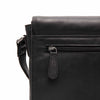 Leather Shoulder Bag Black Lunor