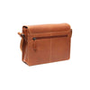Leather Shoulder Bag Cognac Lunor
