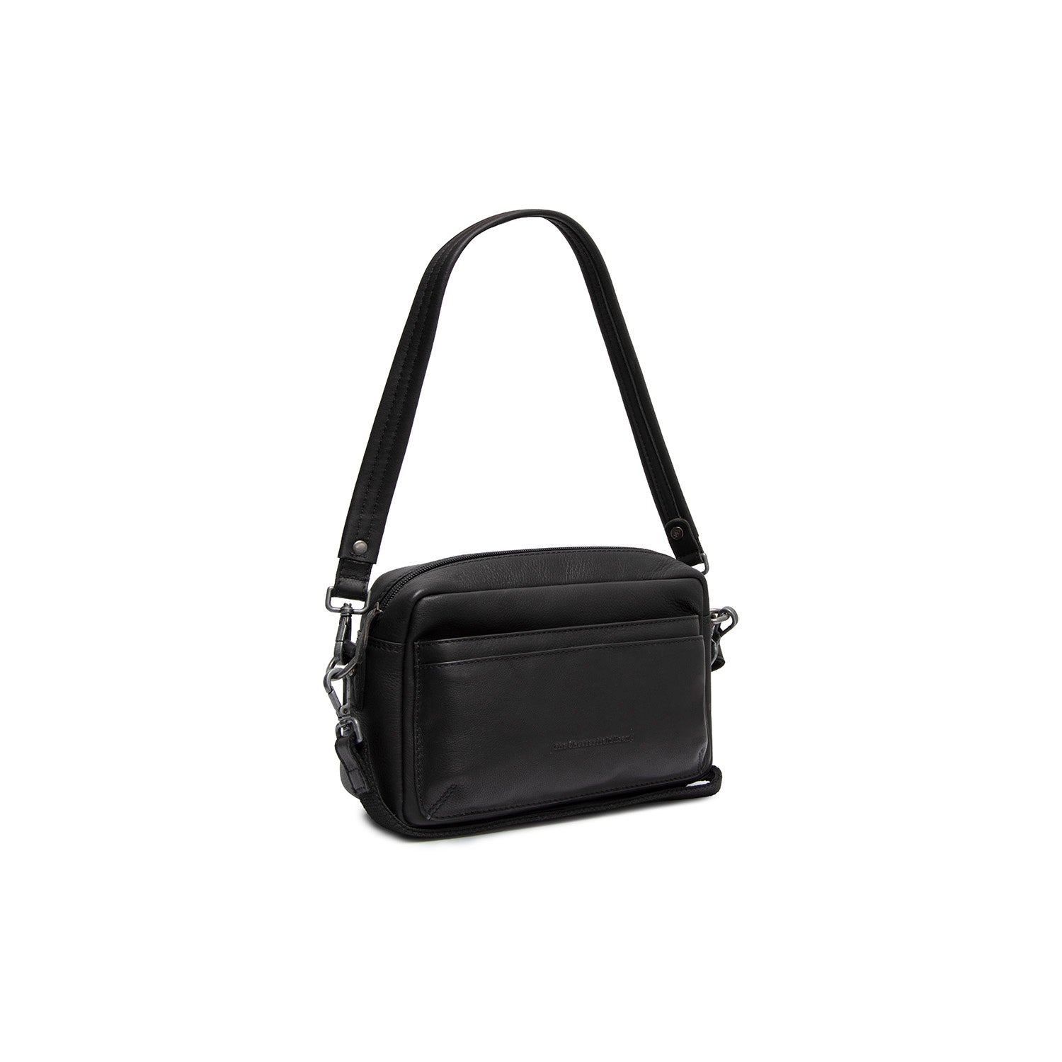 Leather Shoulder Bag Black Liora