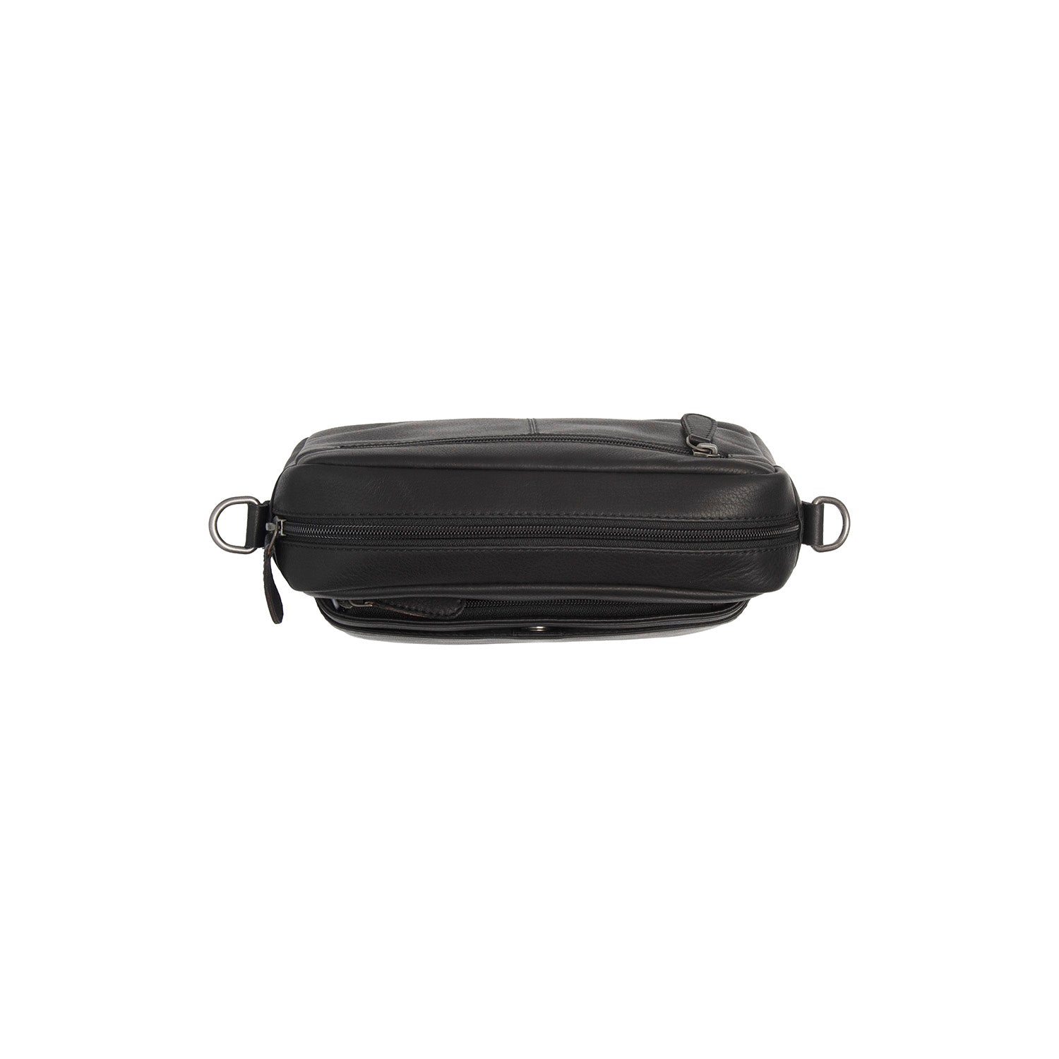 Leather Shoulder Bag Black Liora