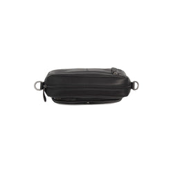 Leather Shoulder Bag Black Liora