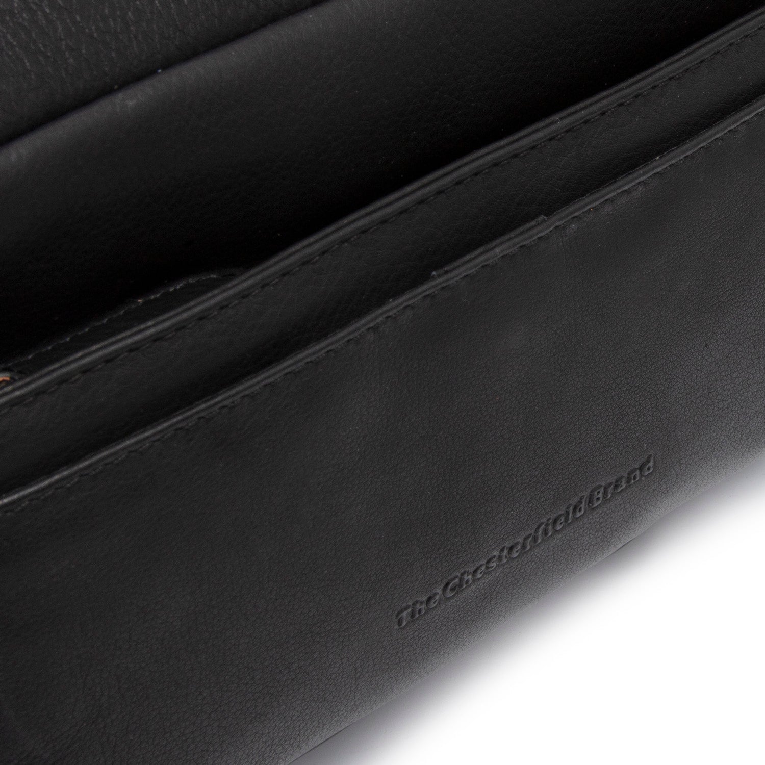 Leather Shoulder Bag Black Liora