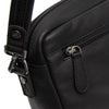 Leather Shoulder Bag Black Liora