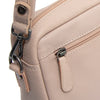 Leather Shoulder Bag Beige Liora