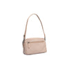 Leather Shoulder Bag Beige Liora
