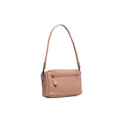 Leather Shoulder Bag Vintage Rose Liora