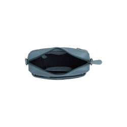 Leather Shoulder Bag Sky Blue Liora