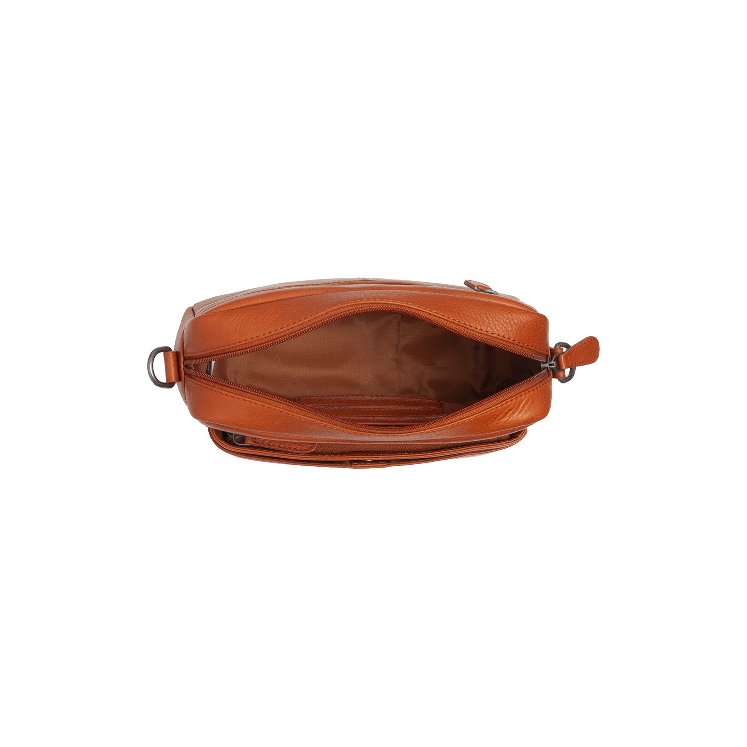 Leather Shoulder Bag Cognac Liora