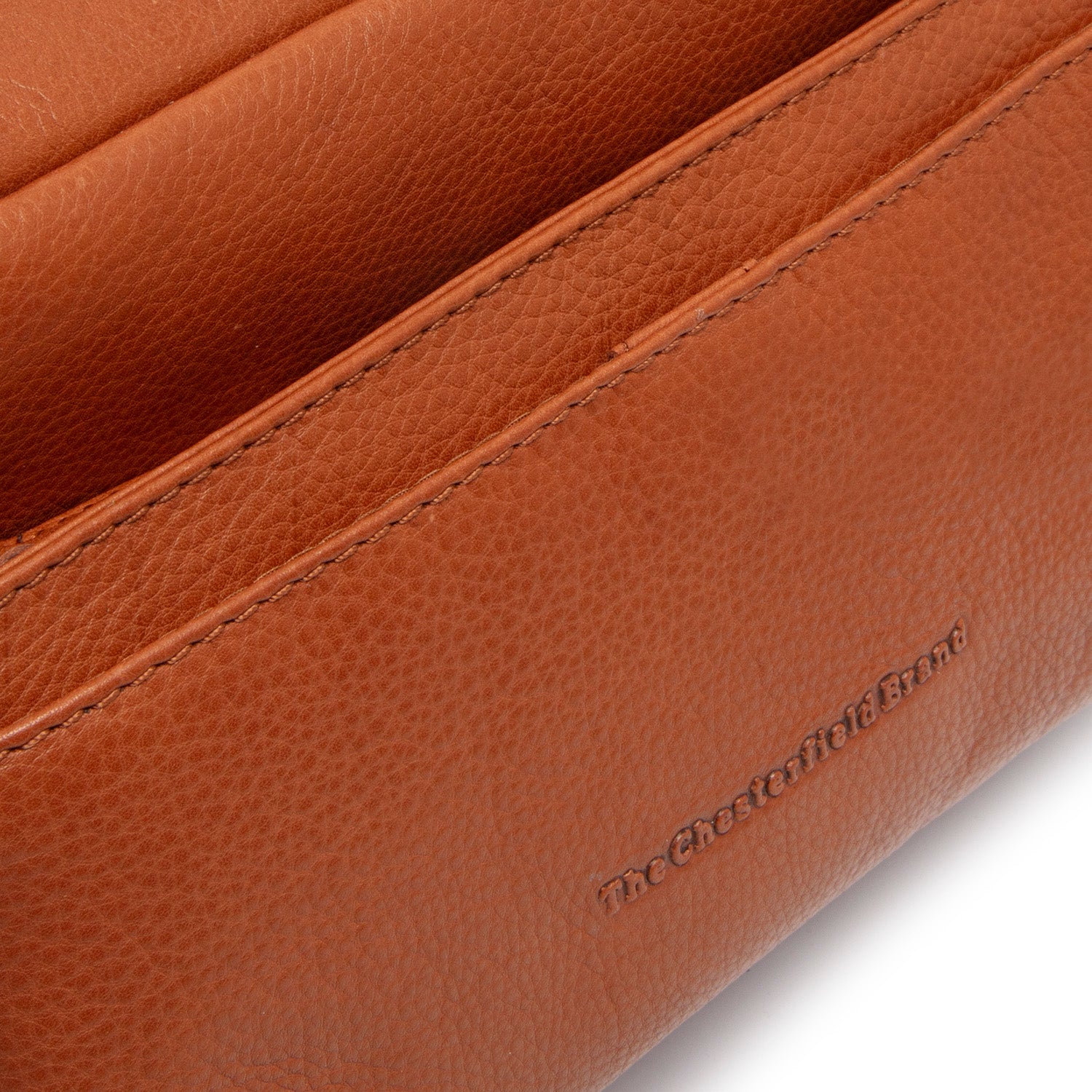 Leather Shoulder Bag Cognac Liora