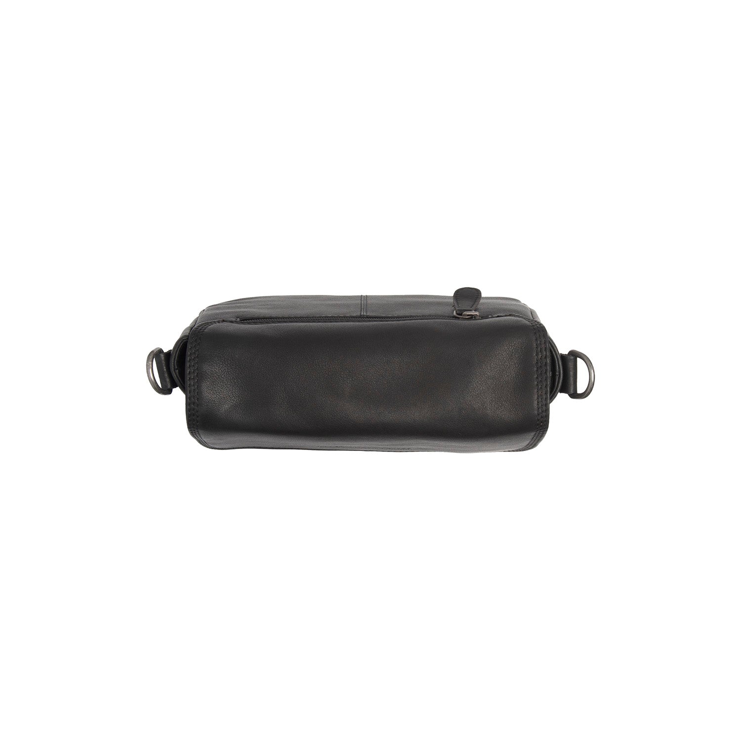 Leather Shoulder Bag Black Miloa