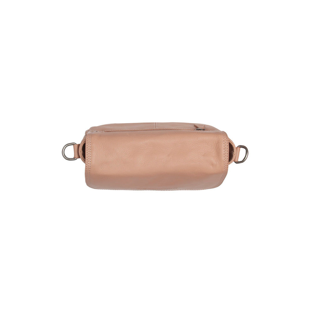 Leather Shoulder Bag Vintage Rose Miloa