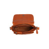 Leather Shoulder Bag Cognac Miloa