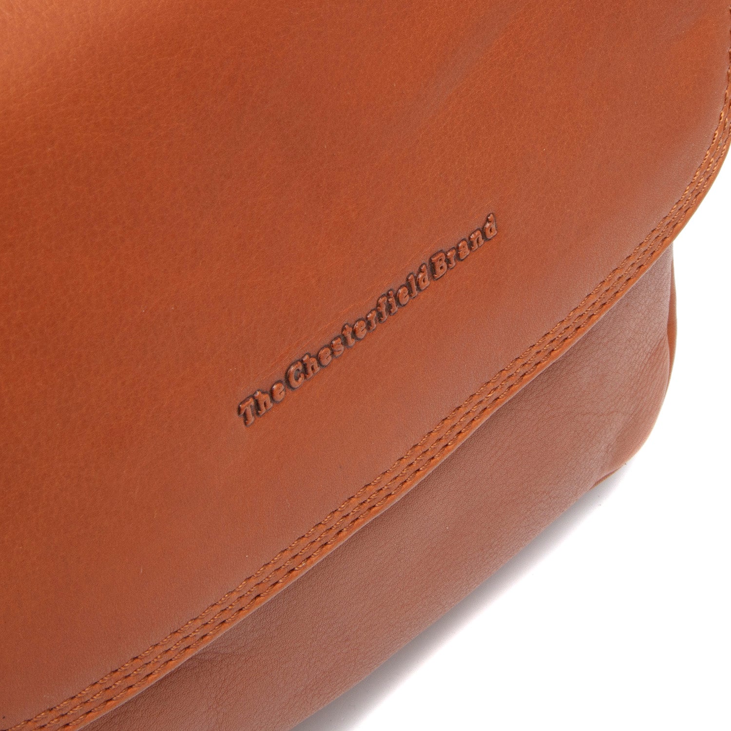Leather Shoulder Bag Cognac Miloa