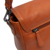 Leather Shoulder Bag Cognac Miloa