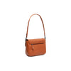 Leather Shoulder Bag Cognac Miloa