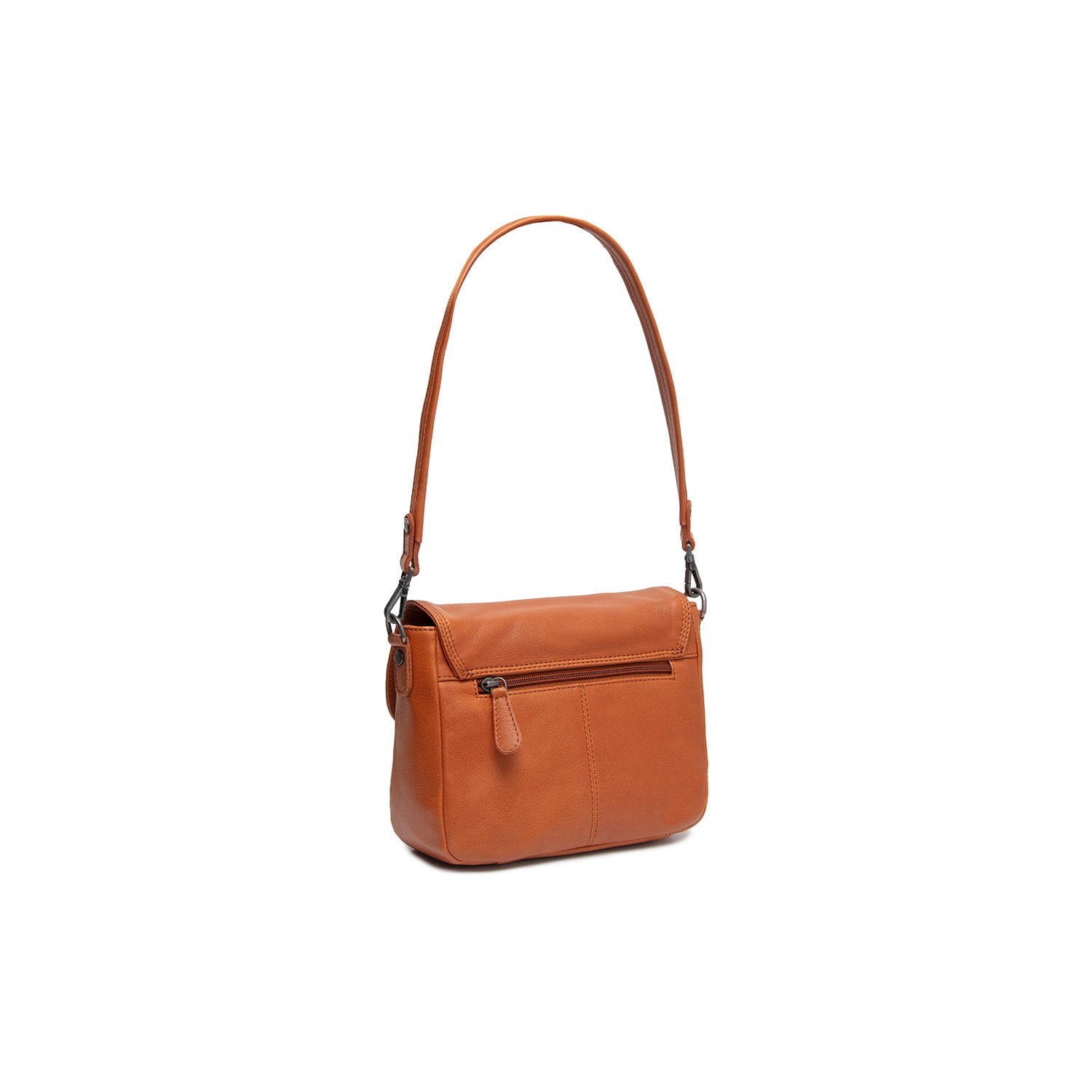 Leather Shoulder Bag Cognac Miloa
