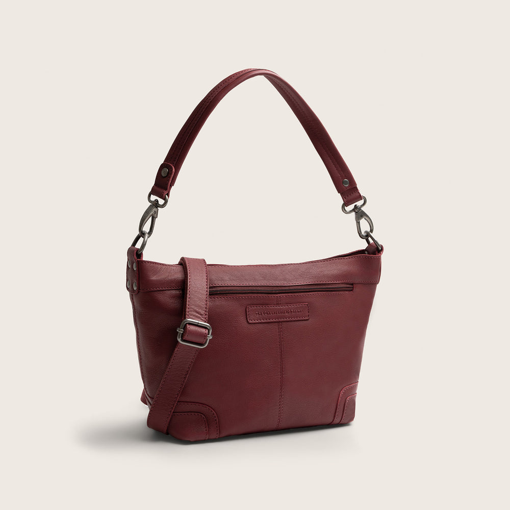 Sac Porté Épaule en Cuir Baie Zarita