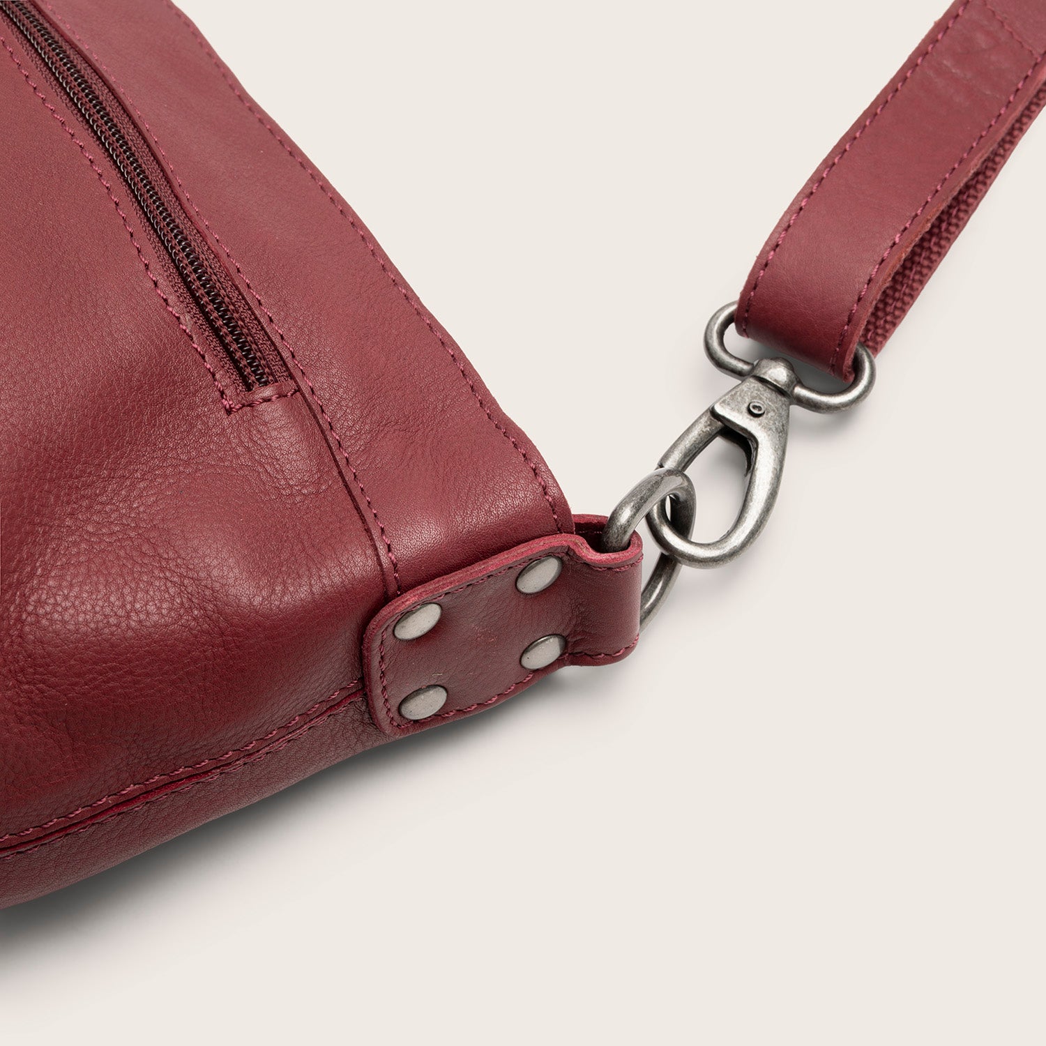 Sac Porté Épaule en Cuir Baie Zarita