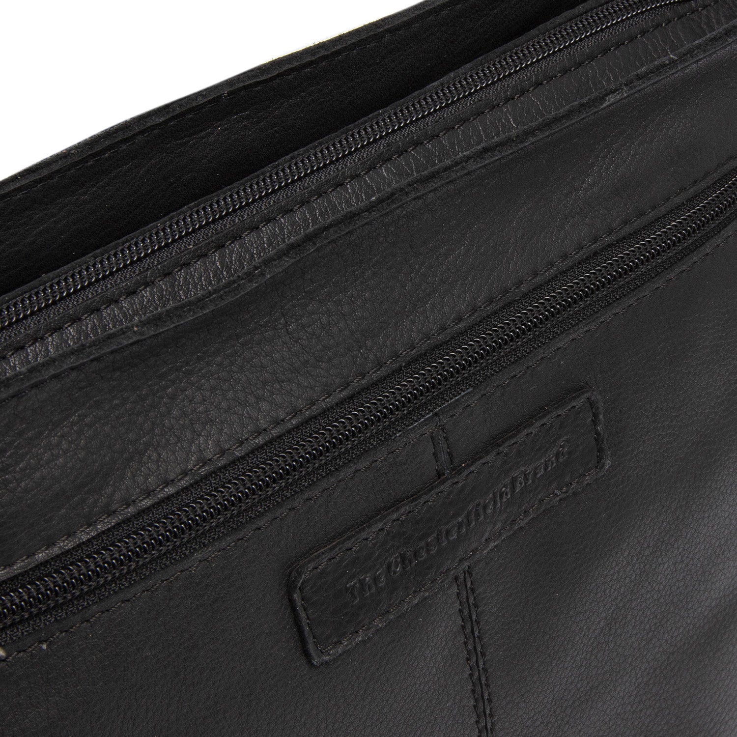 Leather Shoulder Bag Black Zarita