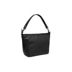 Leather Shoulder Bag Black Zarita