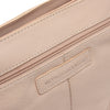Leather Shoulder Bag Beige Zarita