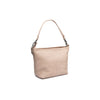 Leather Shoulder Bag Beige Zarita