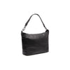 Leather Shoulder Bag Black Astero