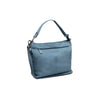 Leather Shoulder Bag Sky Blue Astero