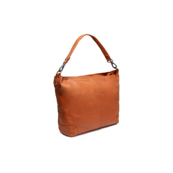 Leather Shoulder Bag Cognac Astero